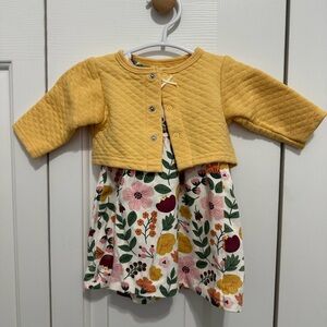 Hudson Baby Dress Set - 3-6M